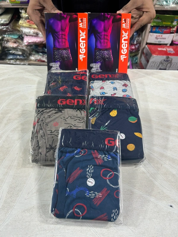 GenX Printed (Underwear) - Mercury, 90, Semi Long