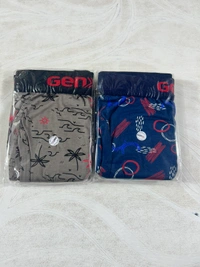 GenX Printed (Underwear) - Mercury, 90, Semi Long