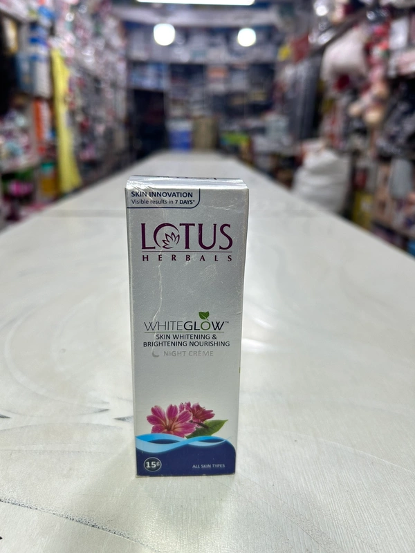 Lotus White Glow (Night Cream) - 15gm