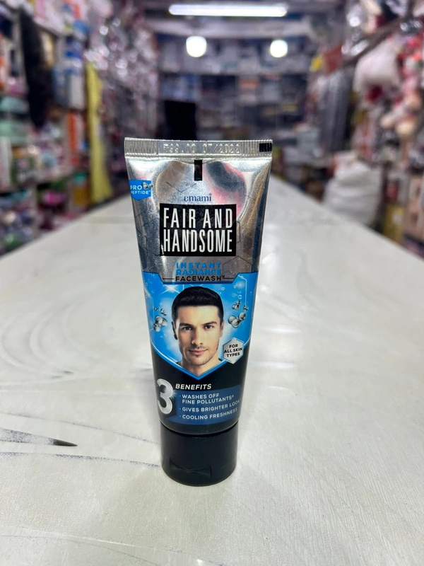 Fair And Handsome Instant Radiance Face Wash  - 50gm