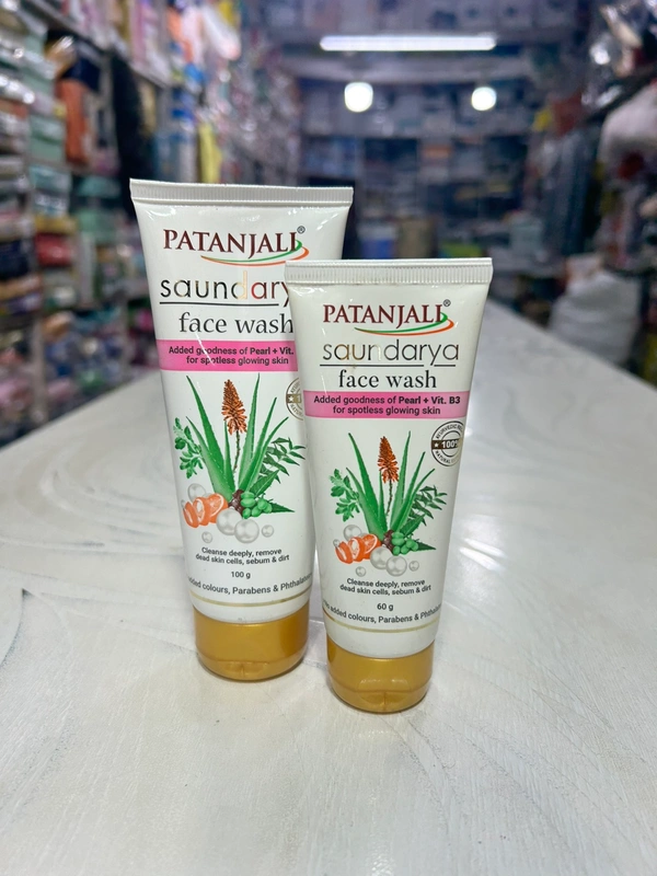 Patanjali Sondarya Face Wash - 60gm