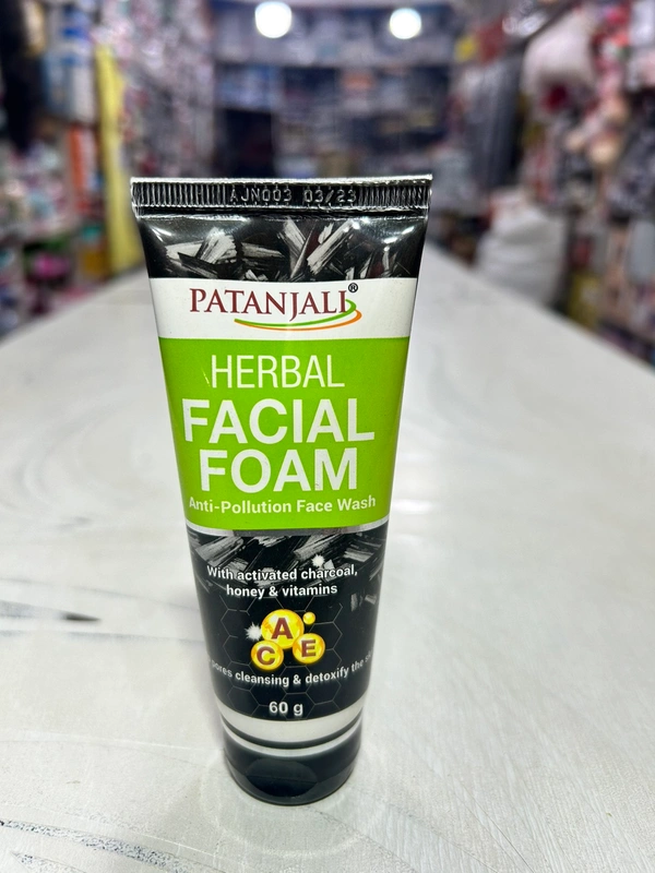 Patanjali Herbal Facial Form Anti-Pollution Face Wash - 60gm