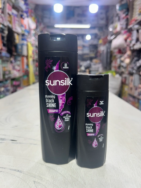 Sunsilk Stunning Black Shine Shampoo - 80ml