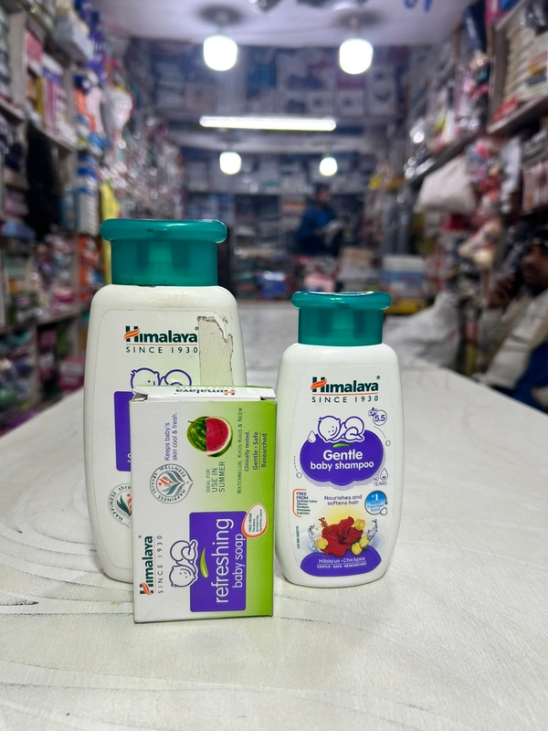 Himalaya Baby Shampoo & Free Baby Soap With (200ml Pack) - 100ml