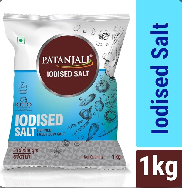 Patanjali Iodised Salt - 1kg
