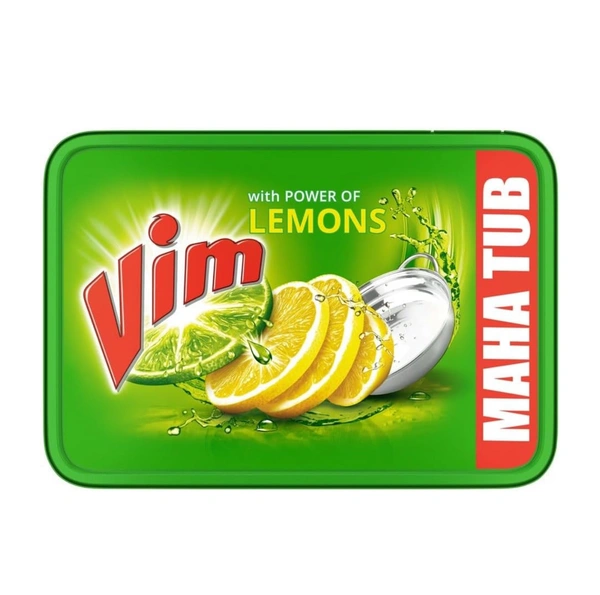 Vim Dishwash Bar Lenon Tub - 500gm