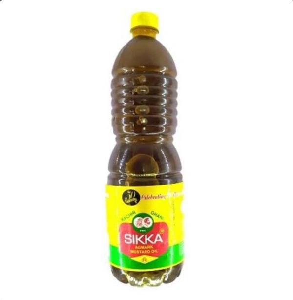 Sikka Mustard Food Oil  - 1 Liter
