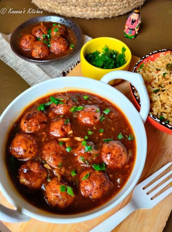 Chocoden Special Gravy Manchurian - Half Plate