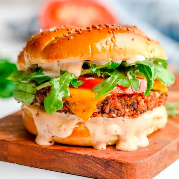 Veg Cheese Burger  - 1 Piece, Classic
