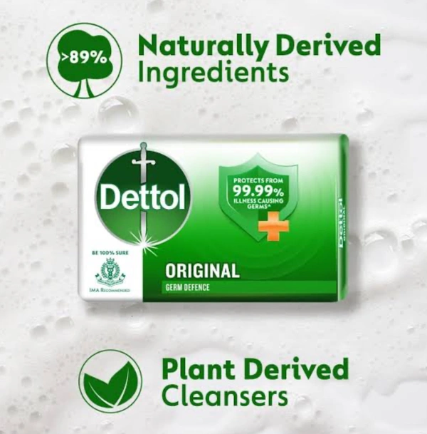 Detol Germ Defense Soap - 75gm