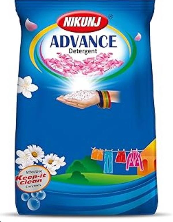 Nikunj Advance Detergent Powder  - 1 Kg