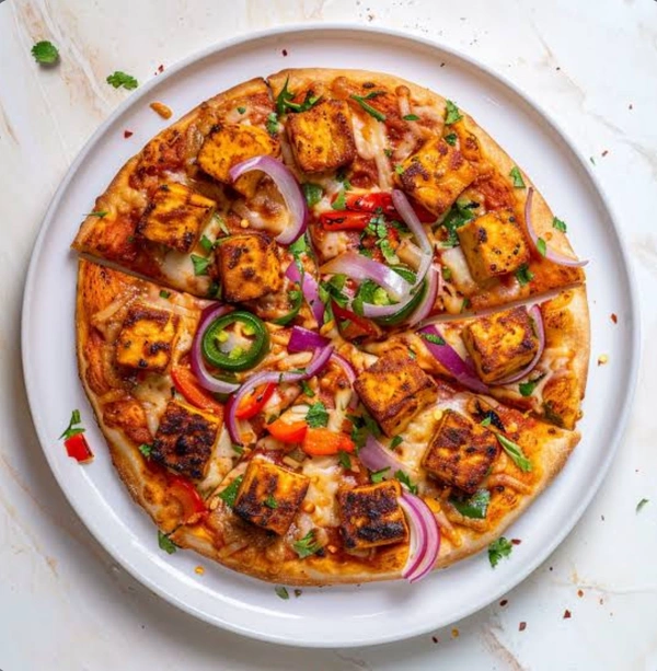 Burger House Special Tanduri Paneer Pizza