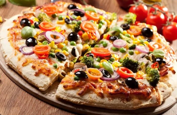 Burger House Special All Mix-veg Pizza 