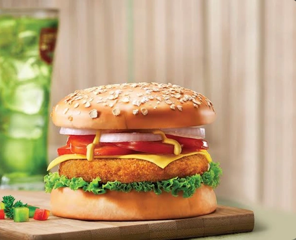 Burger House Special Veg Cheese Burger  - Classic