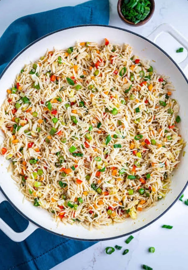 Burger House Special Veg Fried Rice  - Full Plate