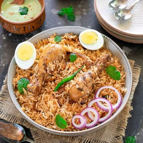 Dada Haji Biriyani  Dada Haji Egg Chicken Biriyani
