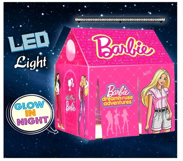 Barbie Kids Play Tent House - Spark Imagination and Endless Fun! - 41*28*37, PInk