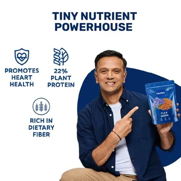 Farmley Premium Flax Seeds - 200g