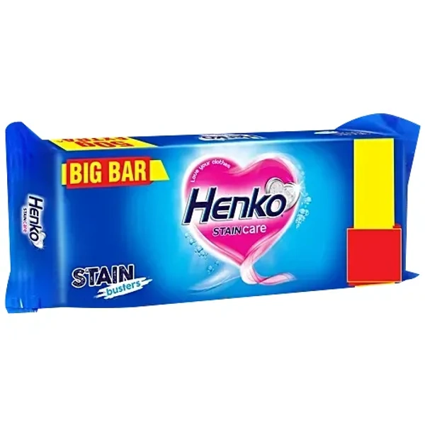 Henko Stain Care Big Detergent Bar, 250 g - 250g