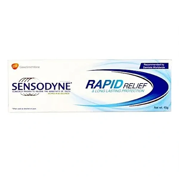 Sensodyne Rapid Relief Toothpaste - 40G