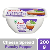 Amul Punchy Pepper Cheese Spread, 200 g Tub