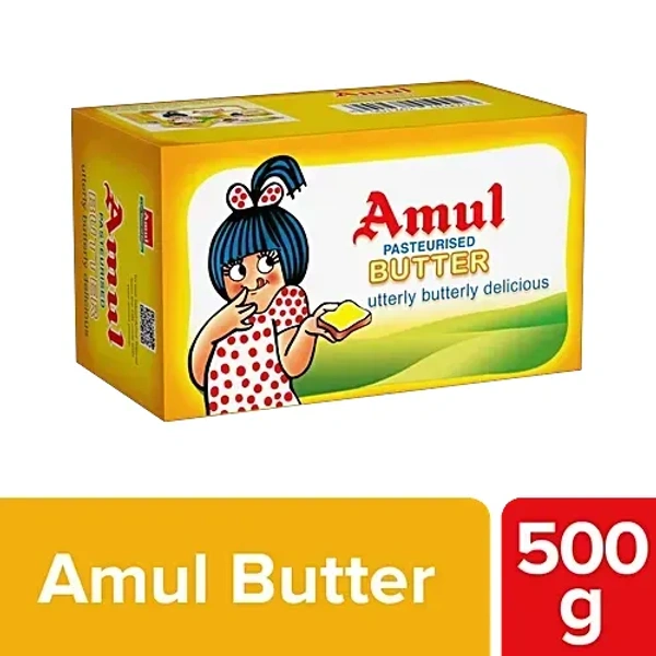 Amul Pasteurised Butter - 500 g Carton