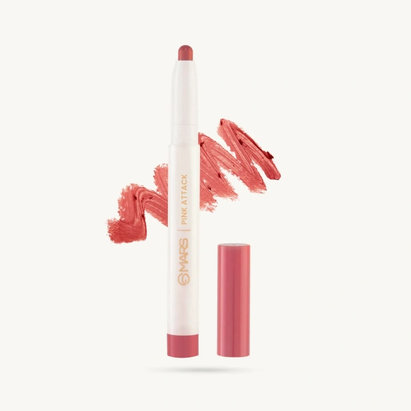 Retractable Lip Crayon | Poppins pink attack - pink attack