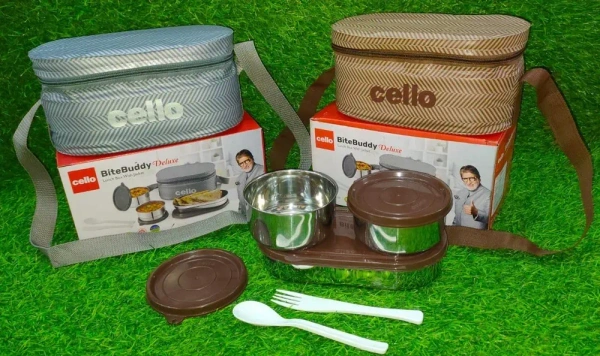 cello Bite Buddy lunch box with jacket
