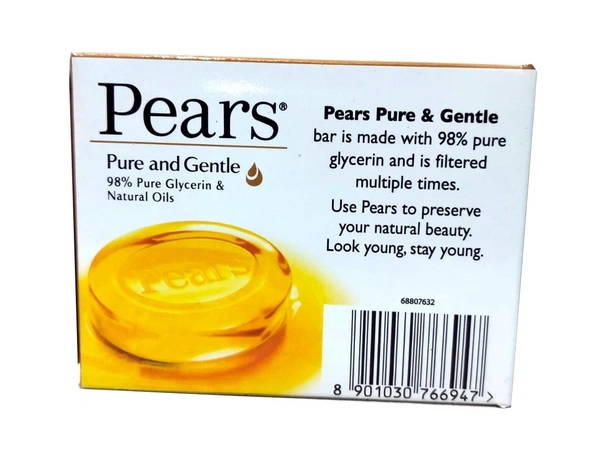 Pears Pure & Gentle Bathing Bars 100g  8901030766947
