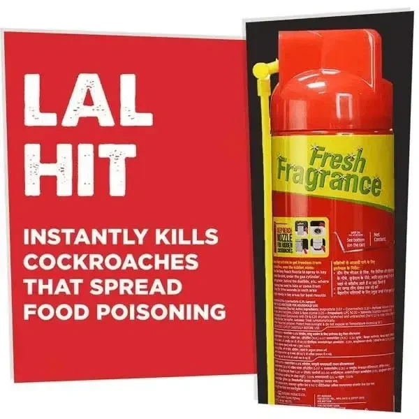 hit kills hidden cockroaches 625 ml - 625ml