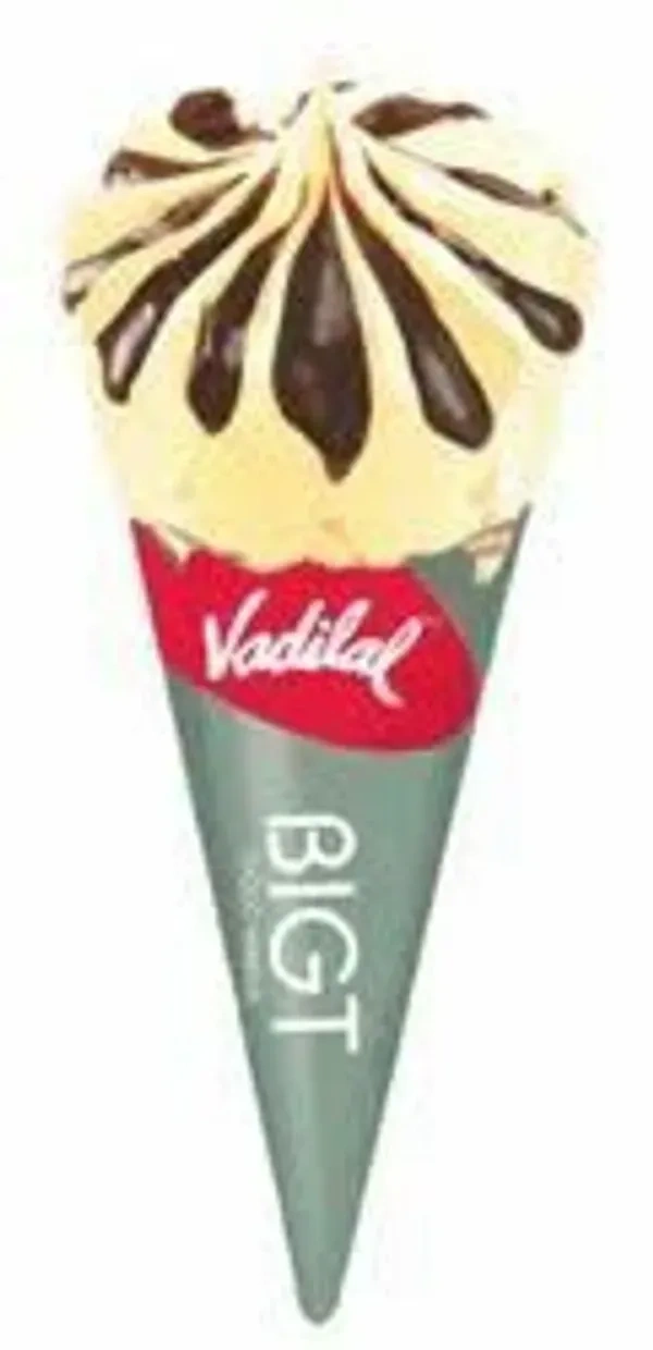 VADILAL BIGT CHOCO VANILLA CONE - 75