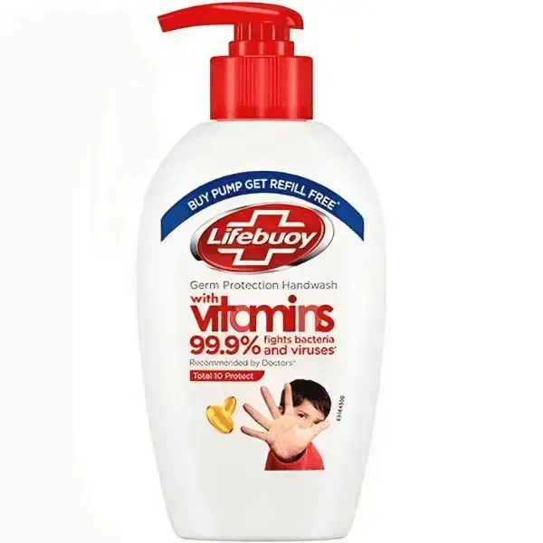 lifebuoy total 10 protect germ protection handwash 190 ml