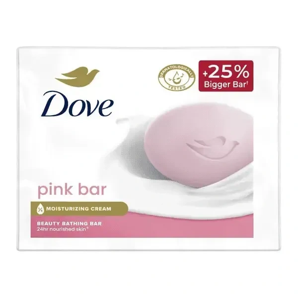 dove pink bar beauty bathing bar  - 3*125 gm