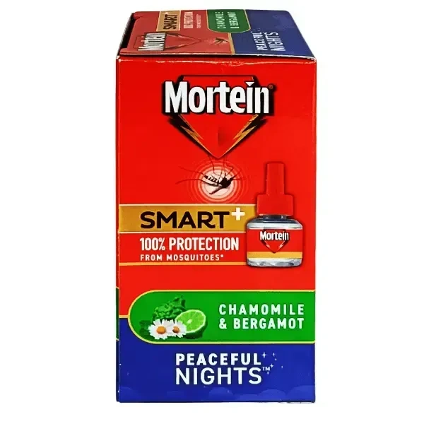 mortein smart+ peaceful nights mosquito repellent refill - 45ml