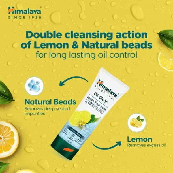 Himalaya Oil Clear Lemon Face Wash - 100ml