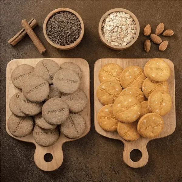 britannia nutri choice oats orange & almond biscuits - 75g