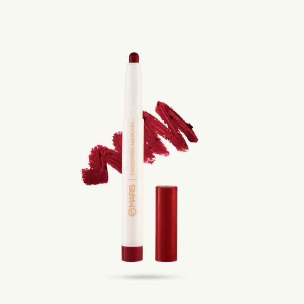 Retractable Lip Crayon | Poppins - swooning maroon