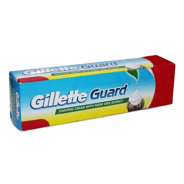Gillette Guard Shaving Cream With Neem Extracts 125g - 125G