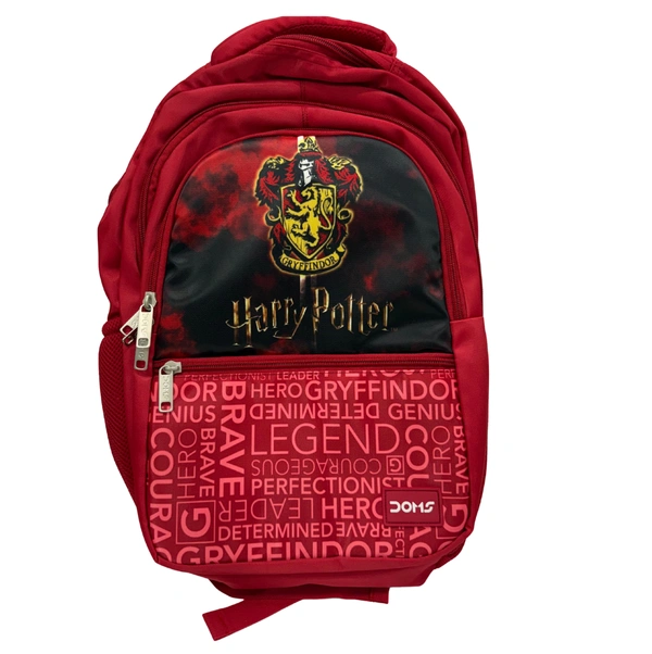 DOMS School Bags  Harry Potter Range - Red