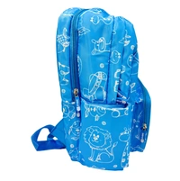 DOMS School Bag Jungle - Turquoise Blue