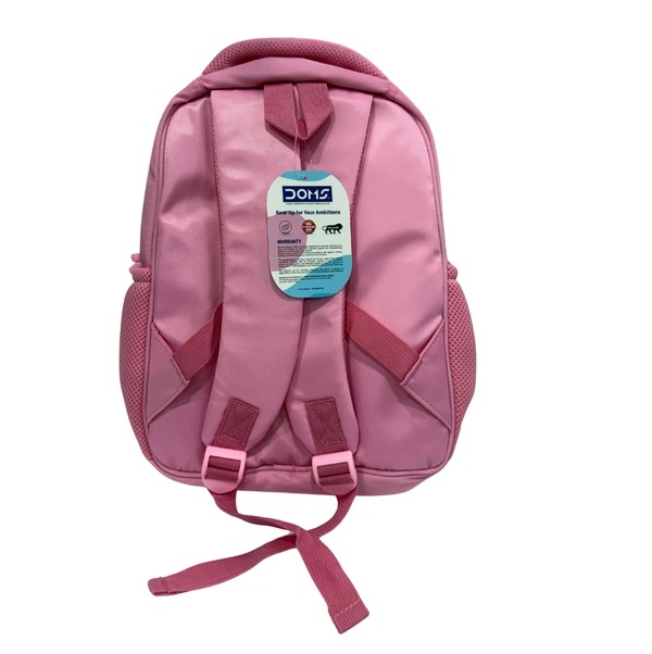DOMS School Bag Aqua  - Persian Pink