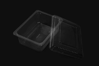 Paras Polymers Premium Quality Pastic Containers  - 1500 ML, Transparent