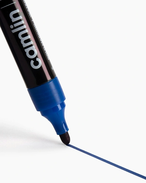 Camlin Bold-E Permanent Markers - Blue