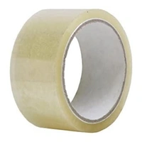 1 Pcs White/Transparent Adhesive Packaging High Strength Tape 2 Inch x 65 Meter Roll