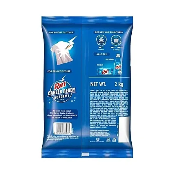 Rin Detergent Powder - 2 kg