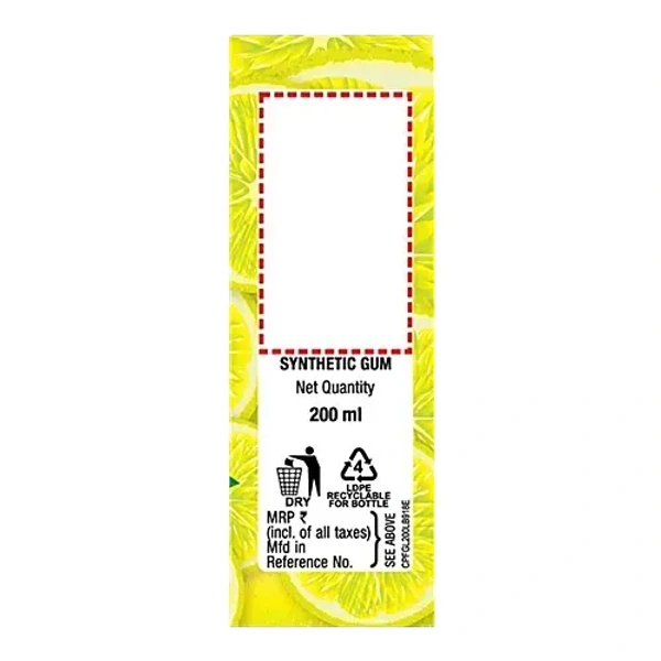 Fevi gum lime Fragrance - Yellow