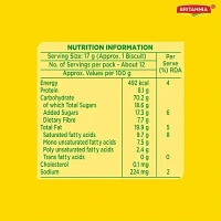 Britannia Nutri Choice 5 Grain Digestive High Fibre Biscuits - 200g