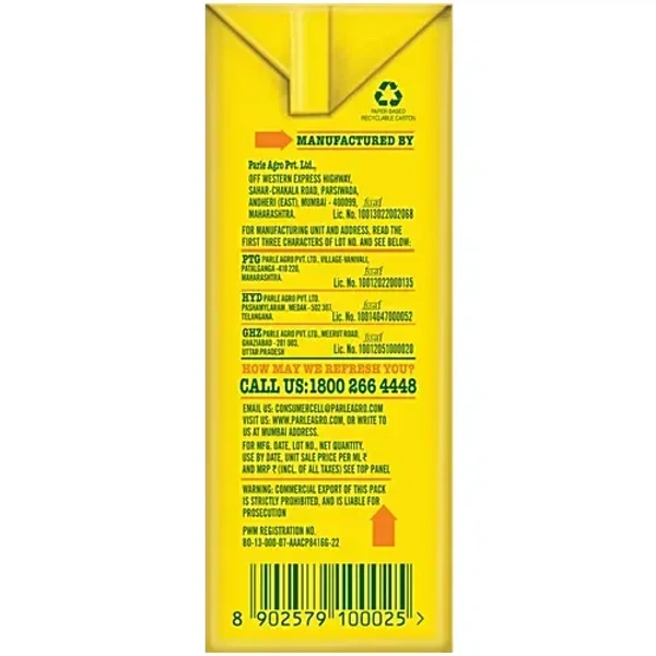 Frooti Mango Drink, 200 ml