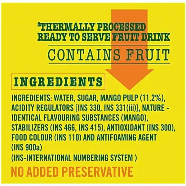 Frooti Mango Drink, 200 ml