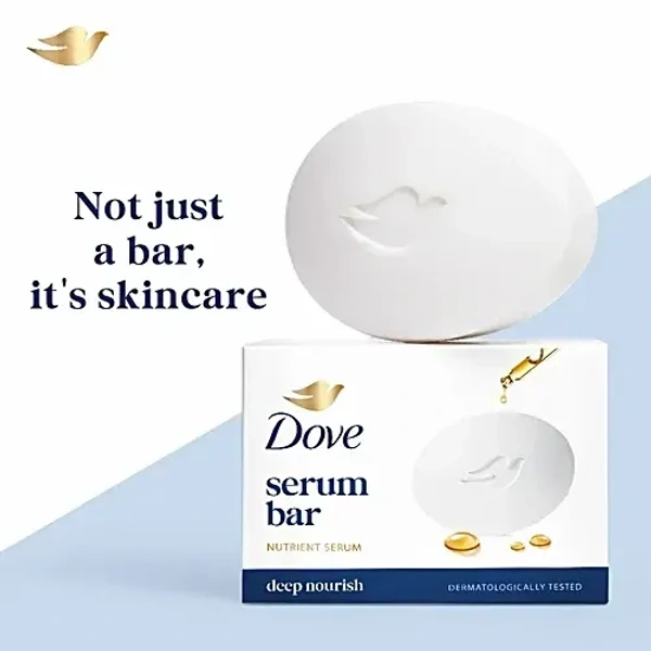 Dove Cream Beauty Bathing Bar, Has 1/4th Moisturizing Cream, 225 g (Pack of 3) - 225g